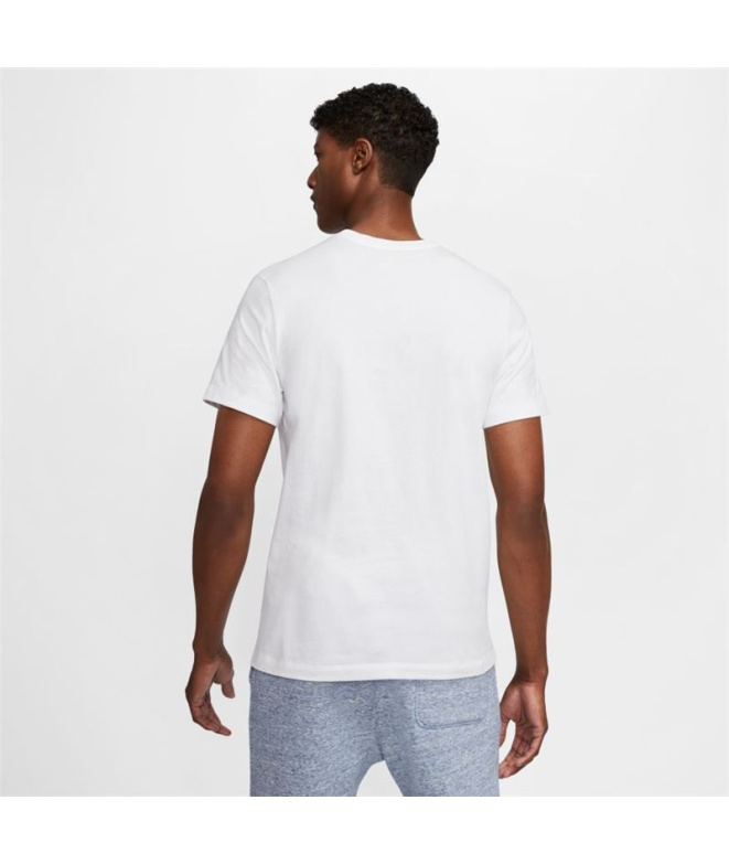 Camiseta Nike Sportswear Club T-Shirt Homem Branco