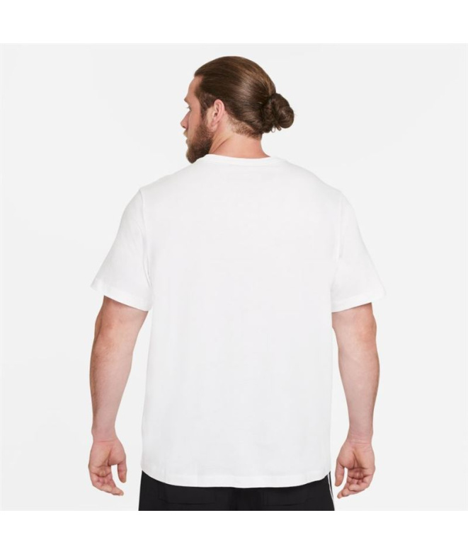 Camiseta Nike Sportswear Club T-Shirt Homem Branco
