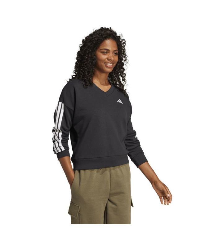 Moletom adidas 3 Bandas Ft Vn Swt Mulher...