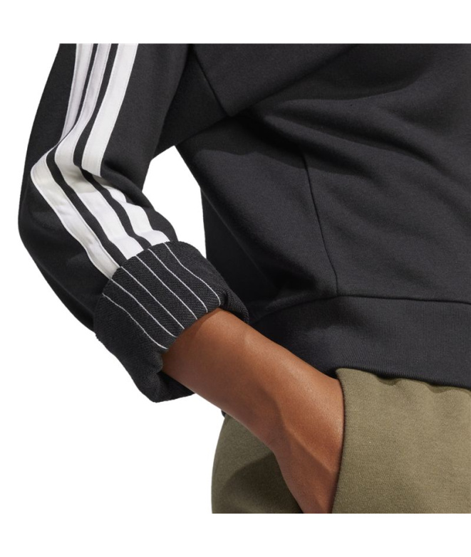 Moletom adidas 3 Bandas Ft Vn Swt Mulher...