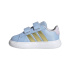 Sapatilhas adidas Grand Court Anna Infantil Azul/Dormet/Lila