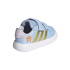 Sapatilhas adidas Grand Court Anna Infantil Azul/Dormet/Lila