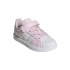 Sapatilhas adidas Streettalk Infantil Rosa/Preto/Gridos