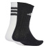 Chaussettes adidas Chaussettes Glow 2Pp Blanc/Noir/Griuno