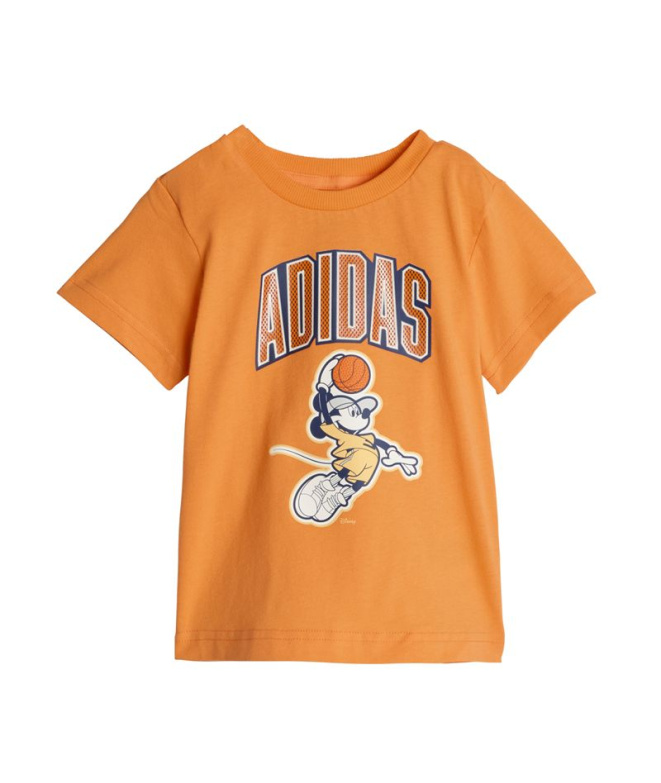 Conjunto adidas Dy Mm Set Infantil Napu/Branco