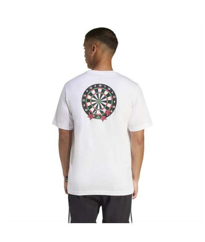T-shirt adidas Nov Dart Homme Blanc