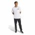Camiseta adidas Nov Dart Homem Branco