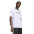 T-shirt adidas Camo Linear Cl Homme Blanc