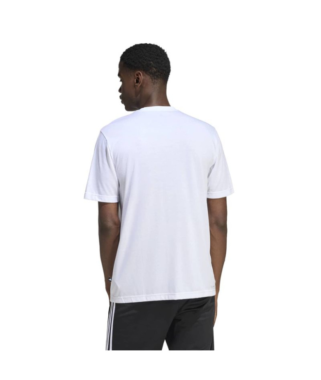 Camiseta adidas Camo Linear Cl Homem Branco