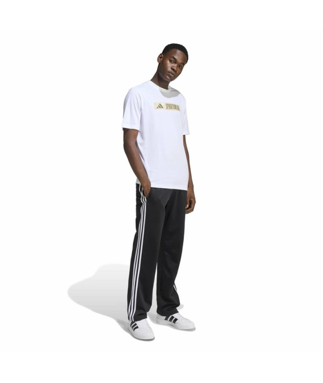 Camiseta adidas Camo Linear Cl Hombre Blanco