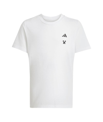 Camiseta de Fitness adidas Mc Tr Infantil Branco