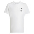 Camiseta de Fitness adidas Mc Tr Infantil Branco