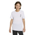 Camiseta de Fitness adidas Mc Tr Infantil Branco