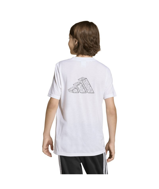 T-shirt de Fitness adidas Mc Tr Enfant Blanc