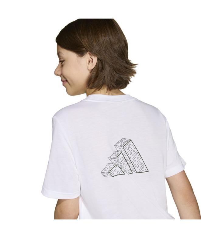 T-shirt de Fitness adidas Mc Tr Enfant Blanc