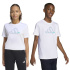 Camiseta adidas Moto 1 Infantil Branco