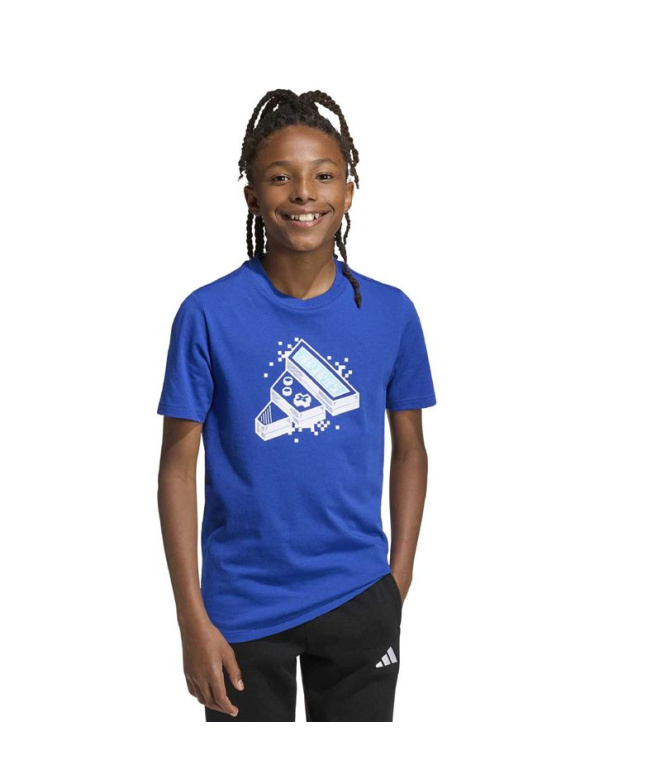 T-shirt adidas Game Enfant Bleu