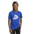 Camiseta adidas Game Infantil Azul