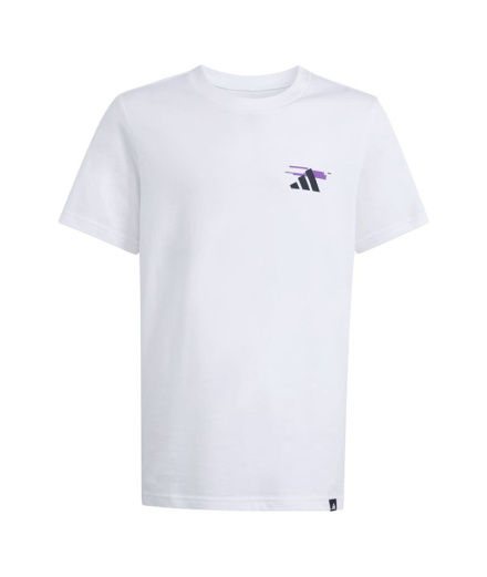 Camiseta adidas Game 2 Infantil Blanco