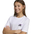Camiseta adidas Game 2 Infantil Branco