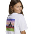 Camiseta adidas Game 2 Infantil Branco