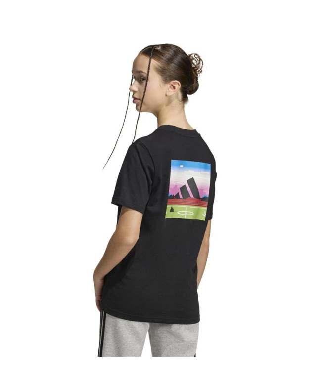 T-shirt adidas Game 2 Enfant Noir