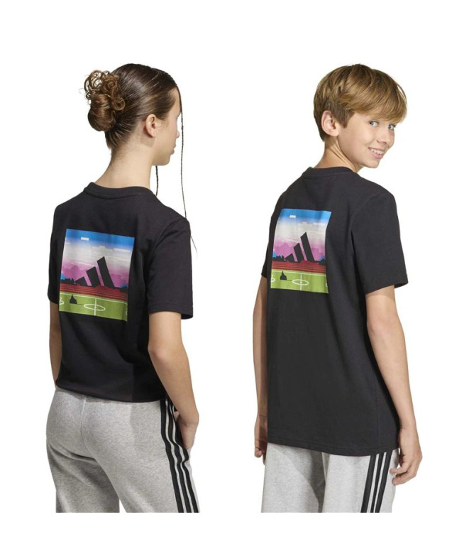T-shirt adidas Game 2 Enfant Noir