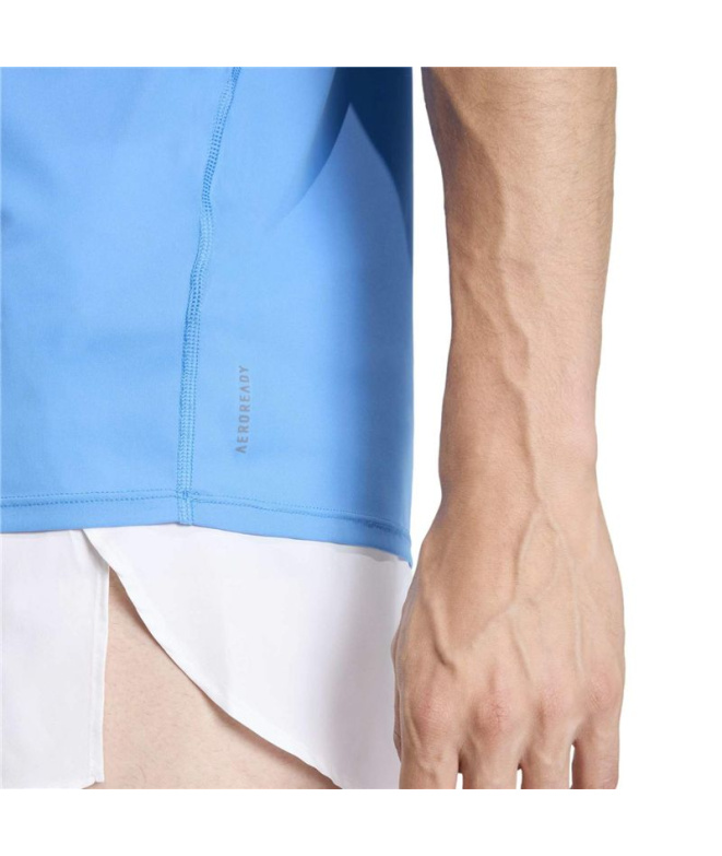T-shirt de Running adidas Adizero E Homme Bleu
