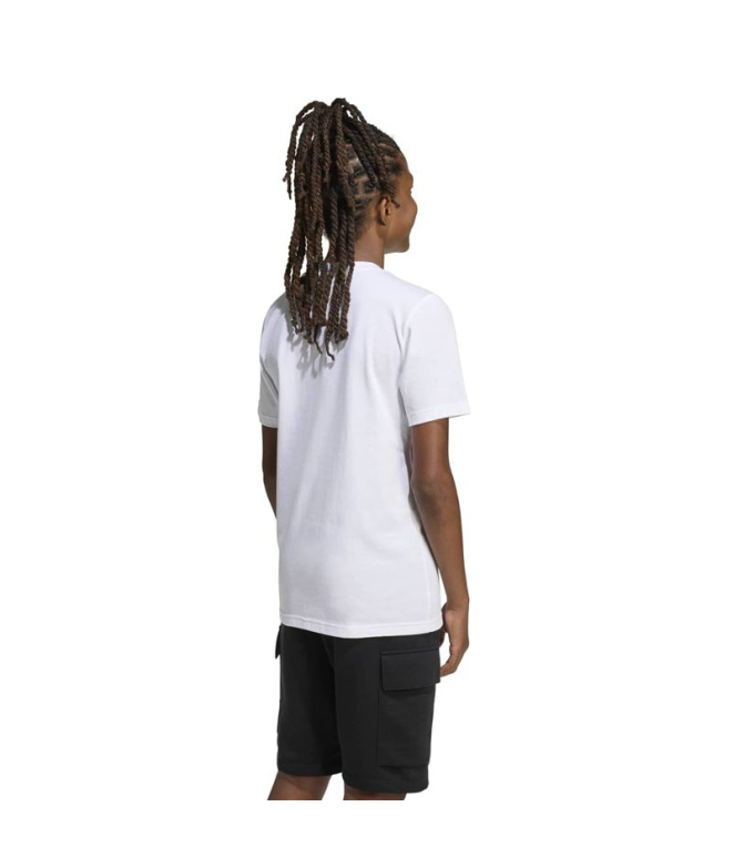 Camiseta adidas Camo Train T2 Infantil Branco