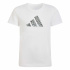 T-shirt adidas Jg Animal Fille Blanc