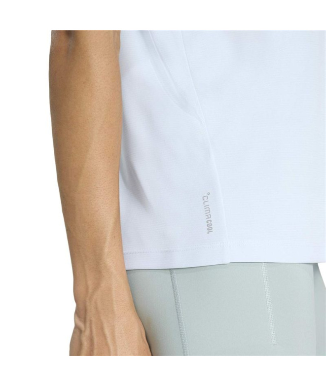 Camisa de Running adidas Run Ess Mulher Cicr