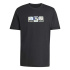 T-shirt adidas Mos Stamps Homme Noir
