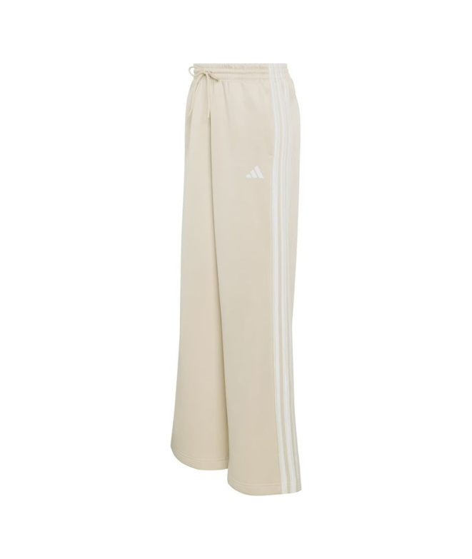Calça adidas Stadium Tp Mulher Creme/Branco