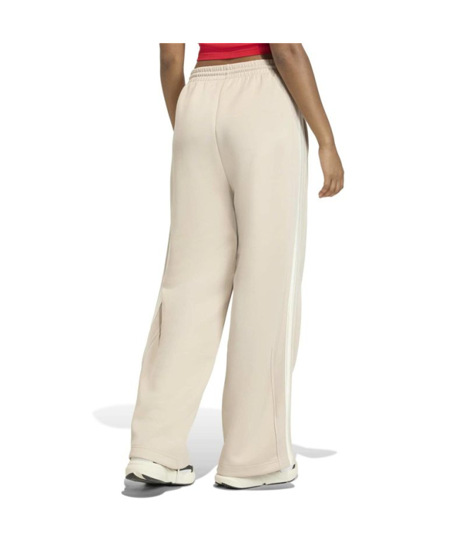 Pantalones adidas Stadium Tp Mujer Crema/Blanco