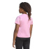Camiseta adidas Jg Fi 3 Bandas Menina Stfltr/Rosaut