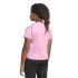 Camiseta adidas Jg Fi 3 Bandas Niña Stfltr/Rosaut