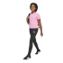Camiseta adidas Jg Fi 3 Bandas Niña Stfltr/Rosaut
