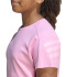 Camiseta adidas Jg Fi 3 Bandas Niña Stfltr/Rosaut