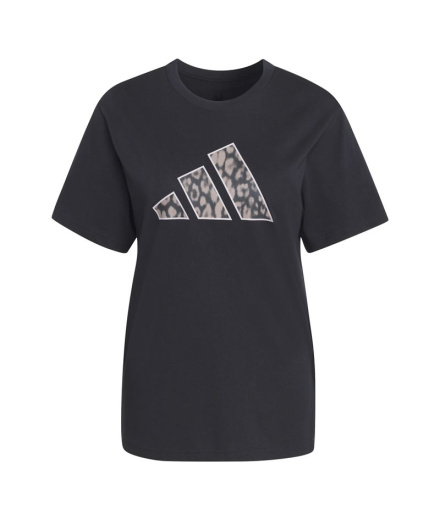 Camiseta adidas Animal Mujer Negro