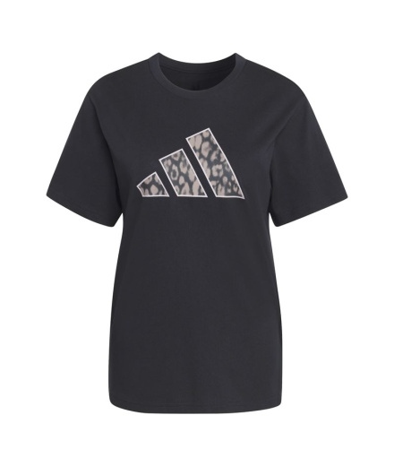 T-shirt adidas Animal Femme Noir