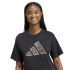 T-shirt adidas Animal Femme Noir