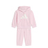 Fato de treino adidas Big Logo Fl Fz Ts Infantil Rosa/Branco/Branco