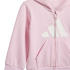 Survêtement adidas Grand Logo Fl Fz Ts Enfant Rose/Blanc/Blanc