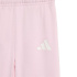 Fato de treino adidas Big Logo Fl Fz Ts Infantil Rosa/Branco/Branco