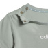 Ensemble adidas Linear T-Set 160 Enfant Sama/Blanc/Blanc