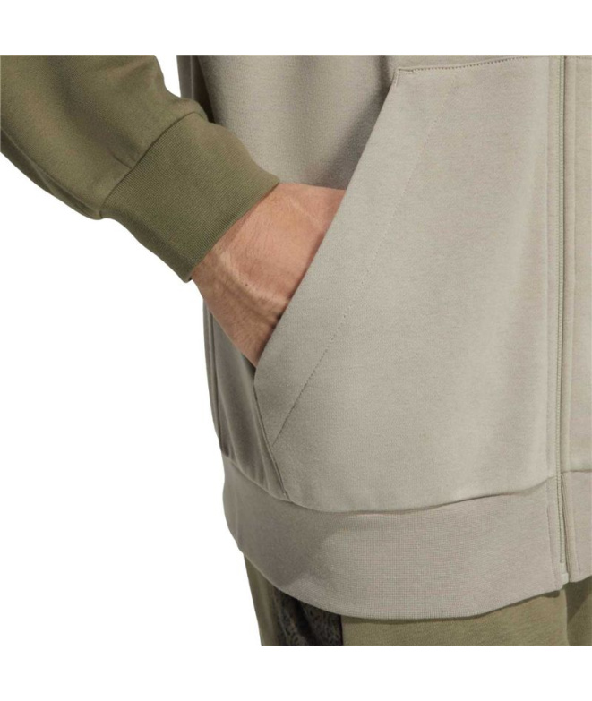 Casaco adidas Collegiate Fz Homem Guipla/Estoli