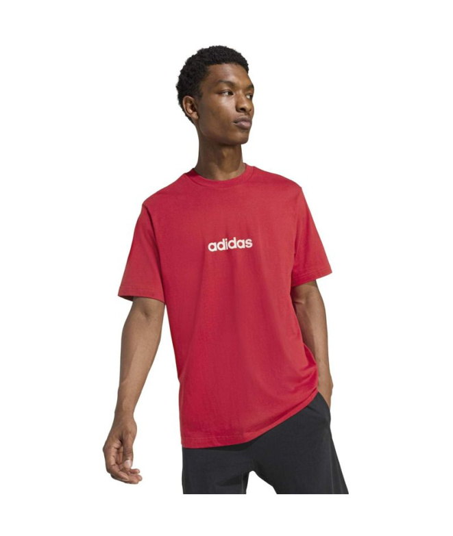 T-shirt adidas Linear Sj Homme Maract/Blanco