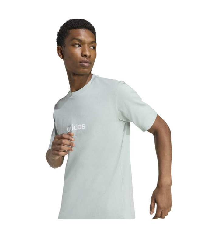 T-shirt adidas Linear Sj Homme Sama/Blanc