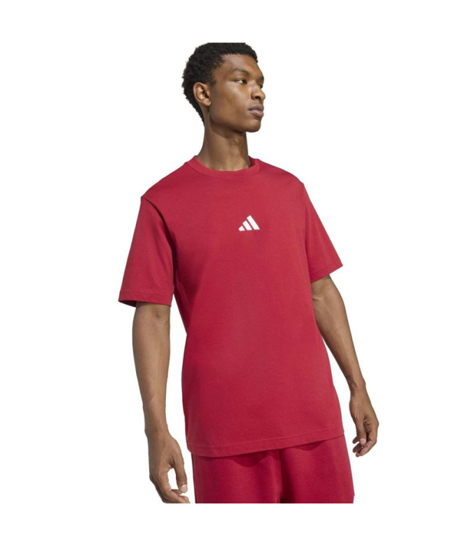 Camiseta adidas SL Sj Homem Maract/Branco