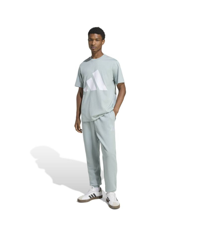 T-shirt adidas Big Logo Sj Homme Sama/Blanc